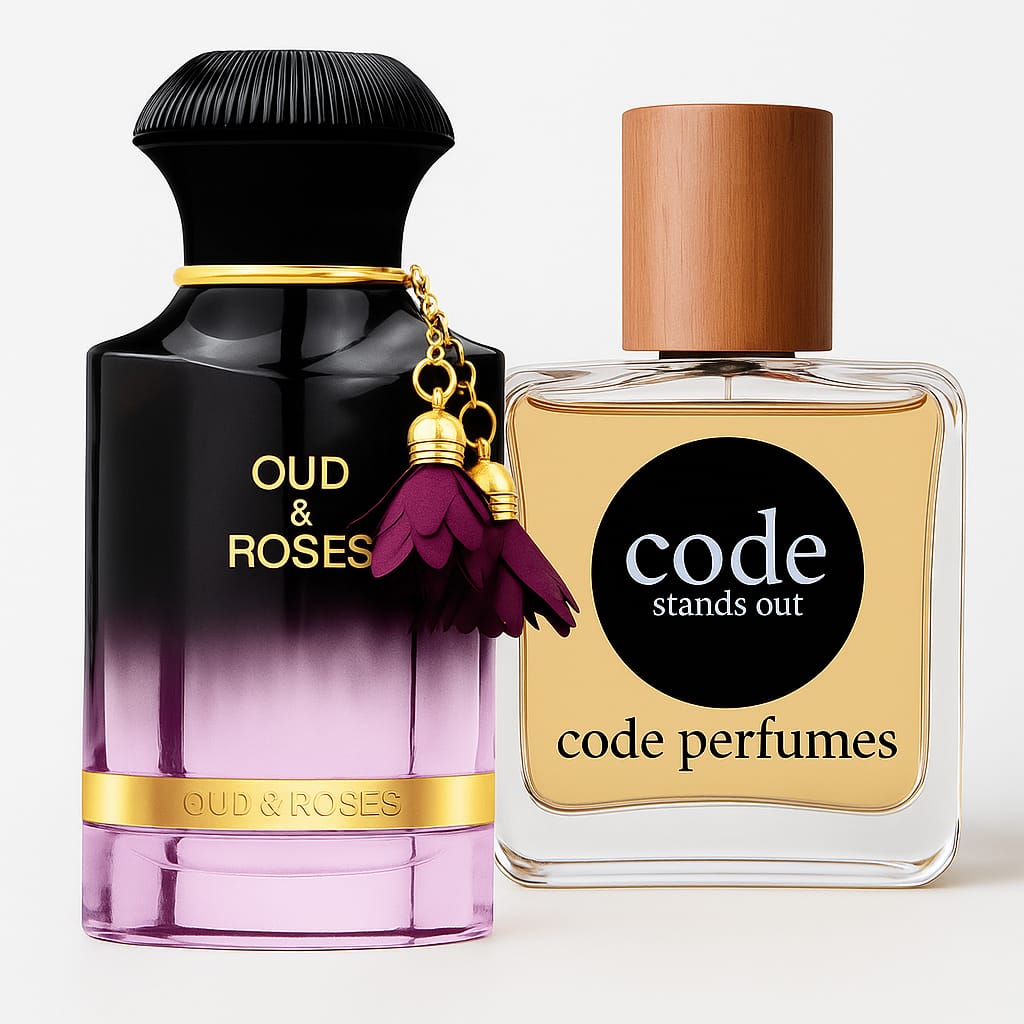 Oud & Roses Alternative - Rich Unisex Perfume by Code Perfumes