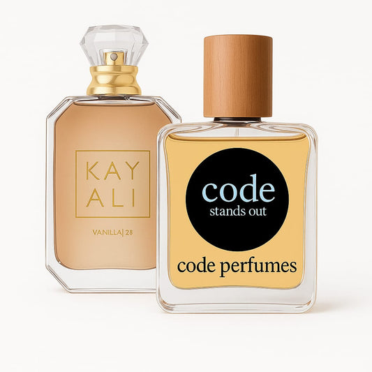 Kayali Vanilla 28 Alternative - Long-Lasting Unisex Fragrance by Code Perfumes