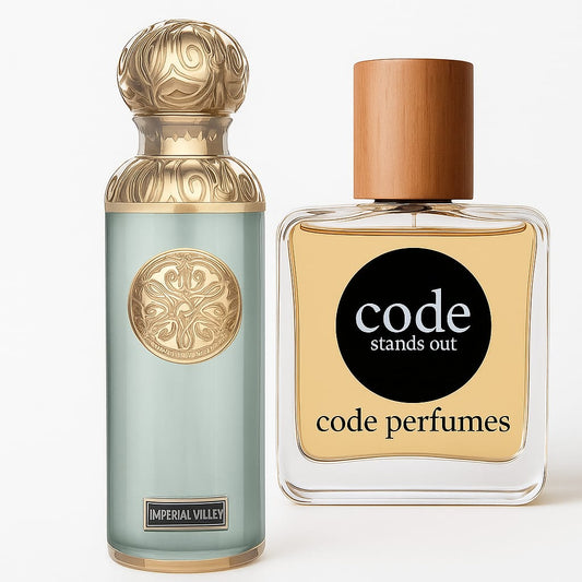 Code Perfumes: Imperial Valley Inspired - Unisex Oud Leather Fragrance