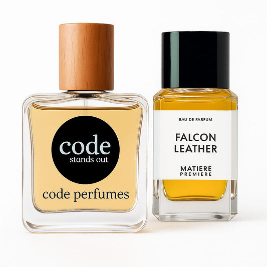 Code Perfumes: Inspired by Falcon Leather Matiere Premiere - Unisex Amber Leather Fragrance