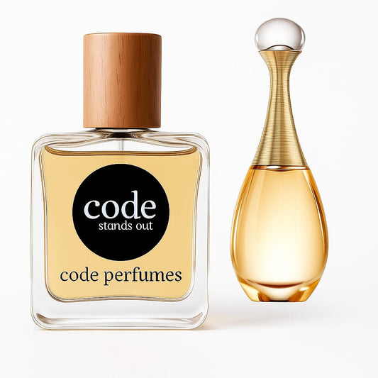 Code Perfumes: Inspired by J'adore Dior - Women's Floral Fruity Fragrance