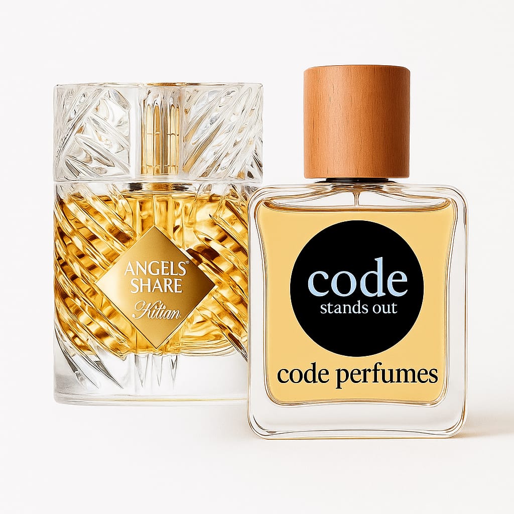 Code Perfumes: Inspired by Angels' Share By Kilian - Unisex Amber Vanilla Fragrance | CODE #275
