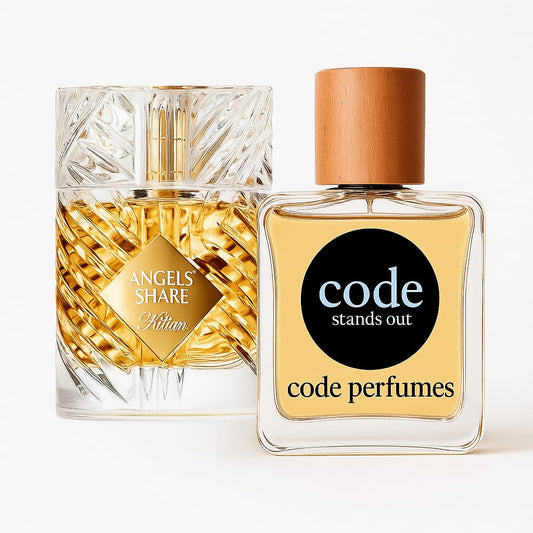 Code Perfumes: Inspired by Angels' Share By Kilian - Unisex Amber Vanilla Fragrance | CODE #275